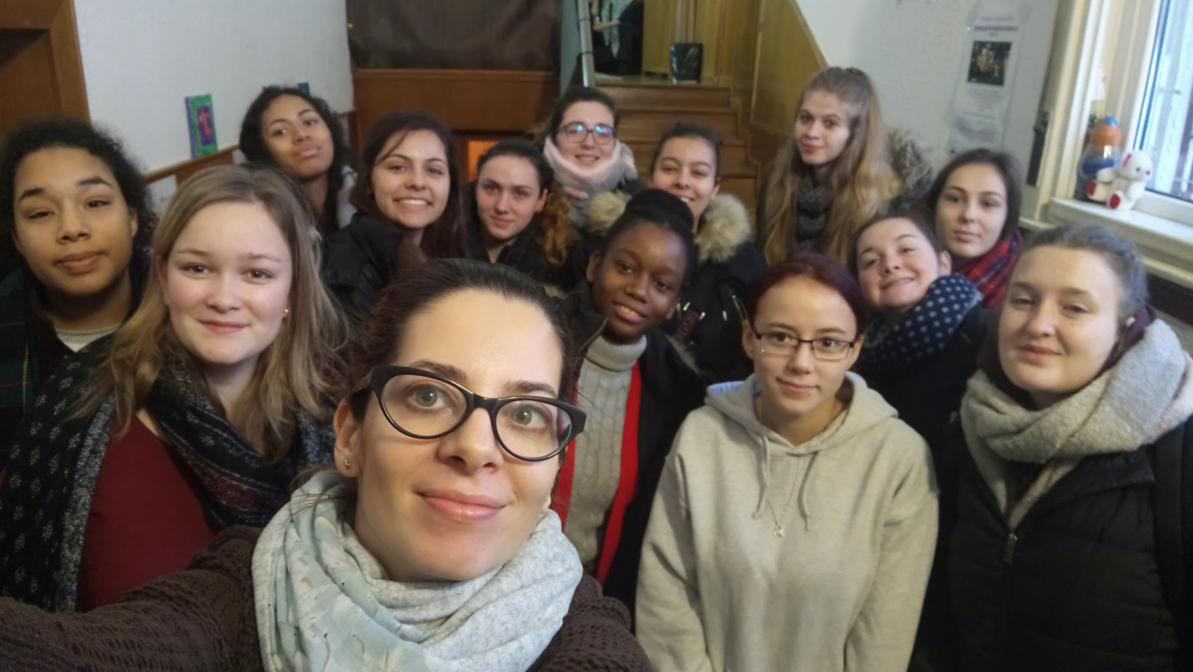 vizita elevi din Franta